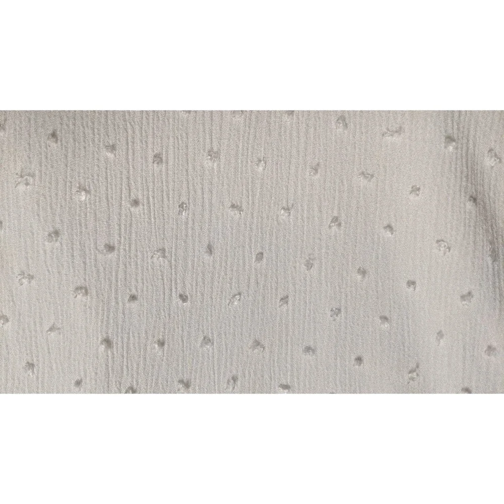 Women's PAIGE Inesa White Crinkle Ruffle Midi Dress Size Medium - Picture 13 of 16